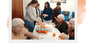 ?Actividad con voluntarios?